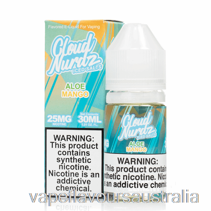 Vape Flavours Australia ICED Aloe Mango - Cloud Nurdz Salts - 30mL 50mg
